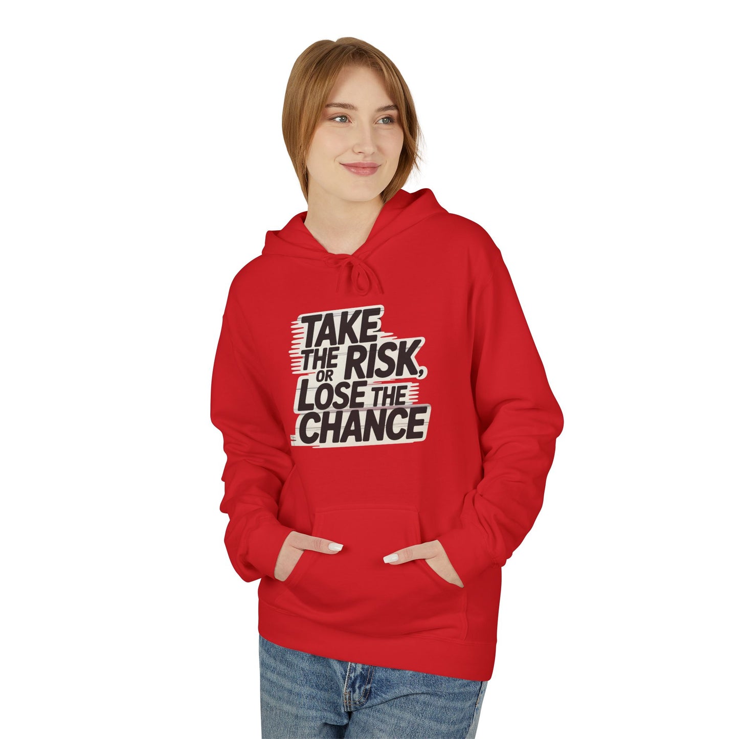 Bavlněná Unisex Mikina "Take the Risk"
