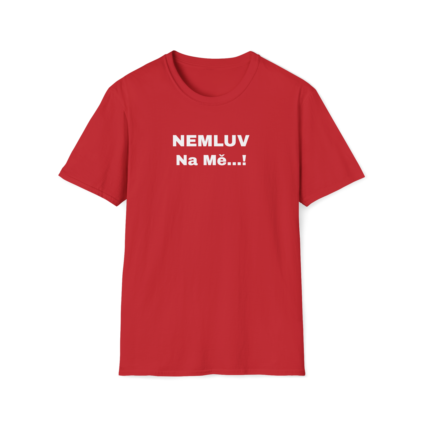 Prémiové Bavlněné Unisex Triko "Nečum na mě"