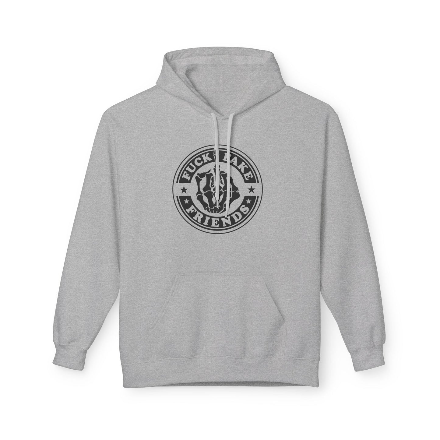 Bavlněná Unisex Mikina "Fuck Fake Friends"