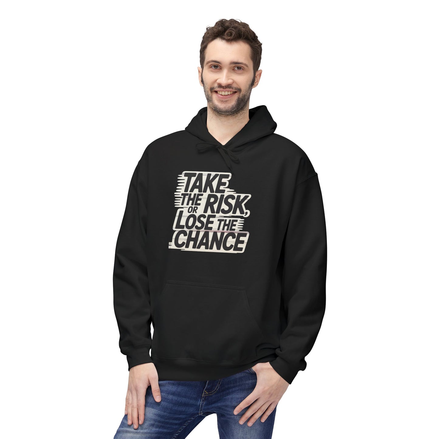 Bavlněná Unisex Mikina "Take the Risk"