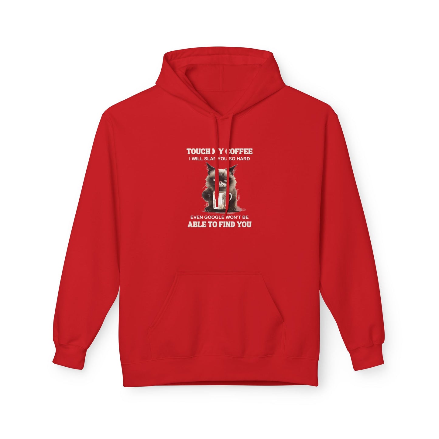 Bavlněná Unisex Mikina "Coffee Rescue Cat"