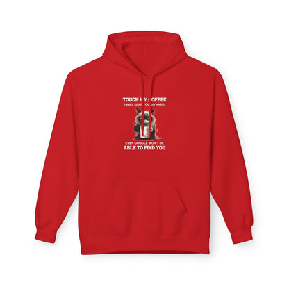 Bavlněná Unisex Mikina "Coffee Rescue Cat"