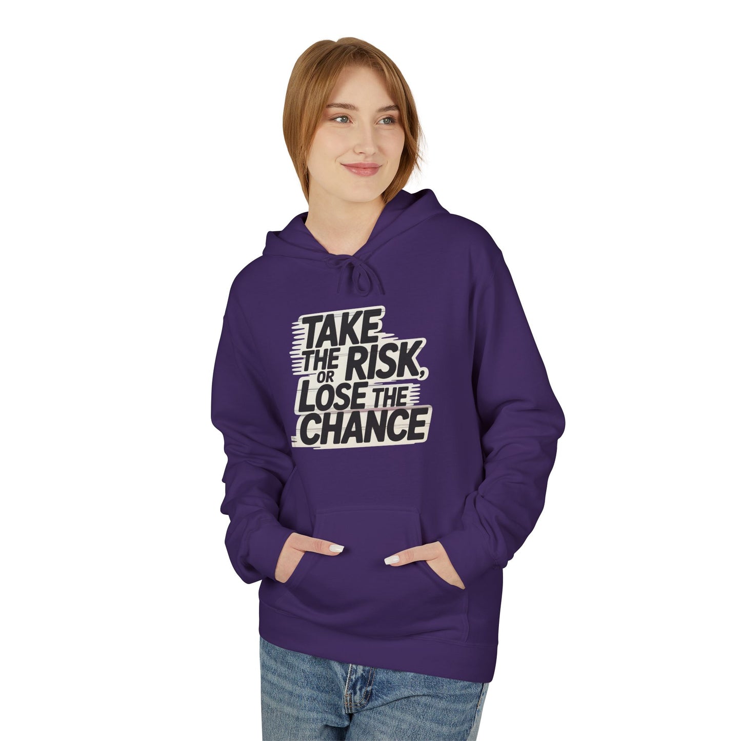 Bavlněná Unisex Mikina "Take the Risk"
