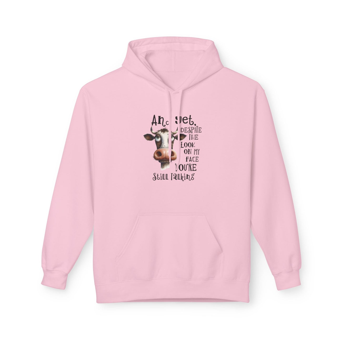 Bavlněná Unisex Mikina "Sarcasm Cow"