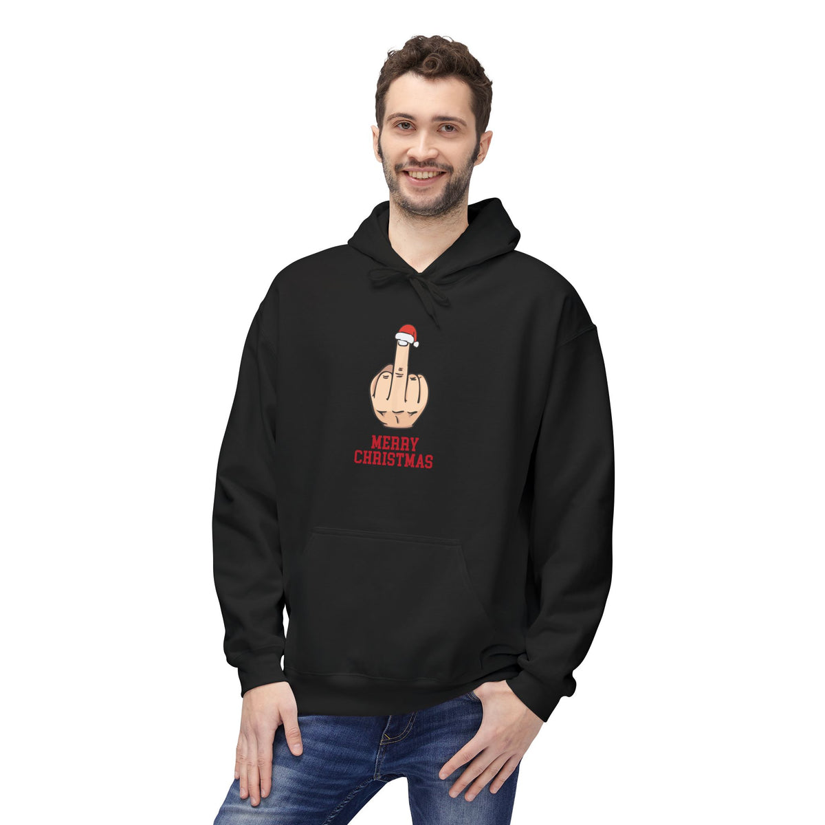Bavlněná Unisex Mikina "Rude Christmas"