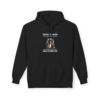 Bavlněná Unisex Mikina "Coffee Rescue Cat"