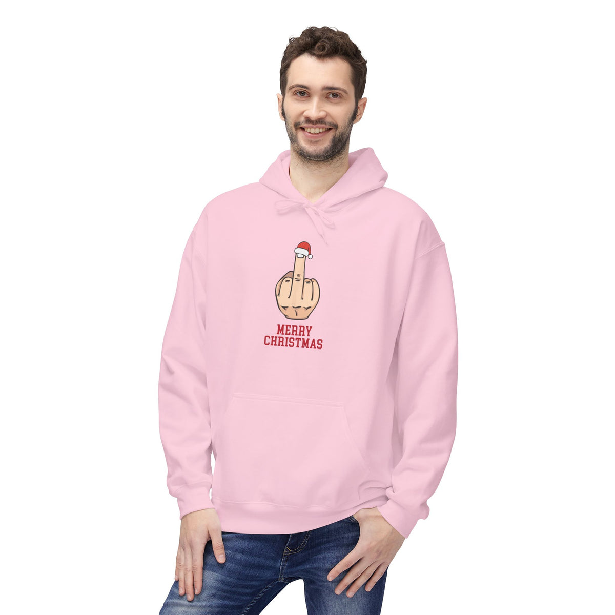 Bavlněná Unisex Mikina "Rude Christmas"