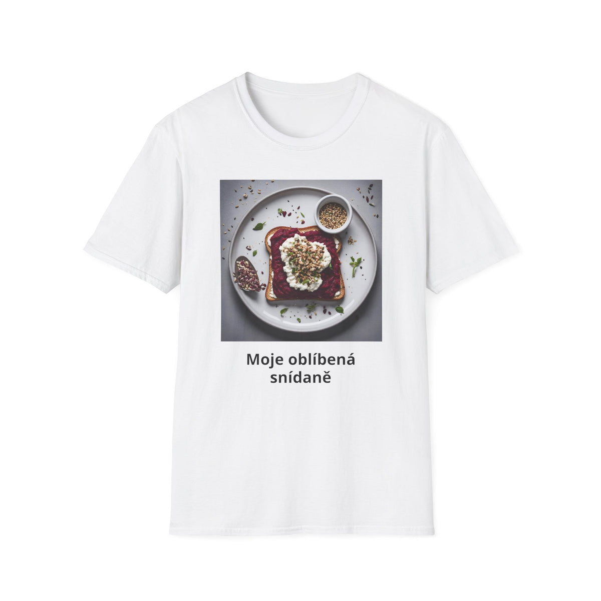 Prémiové Bavlněné Unisex Triko s Vlastním Textem a Obrázkem