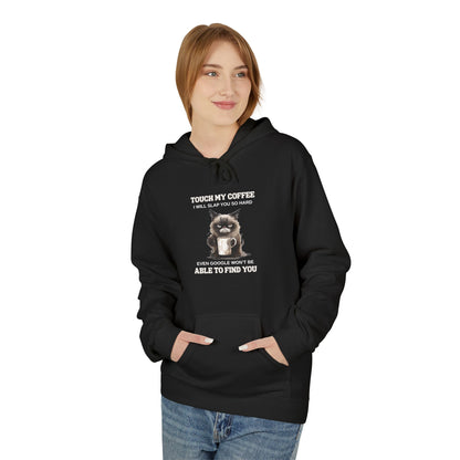 Bavlněná Unisex Mikina "Coffee Rescue Cat"
