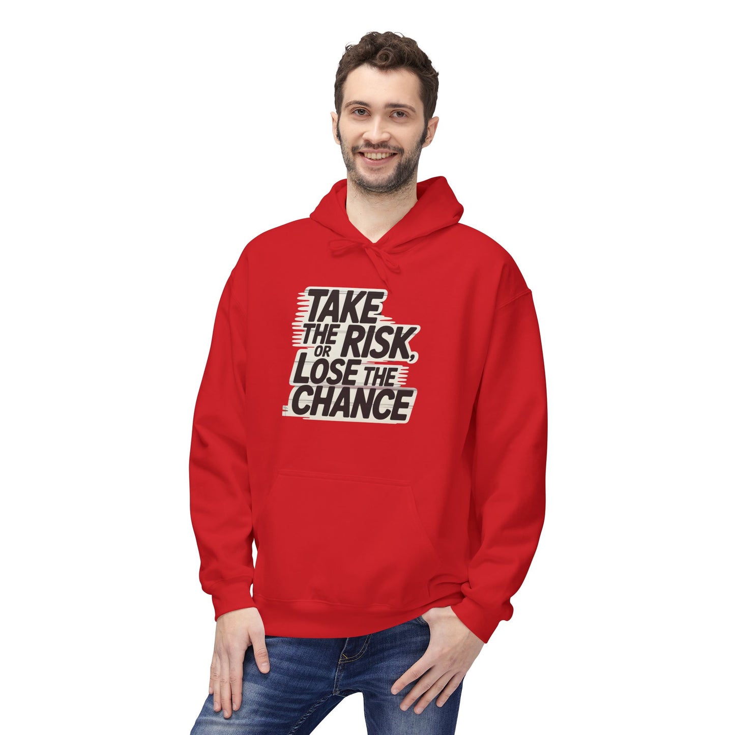 Bavlněná Unisex Mikina "Take the Risk"