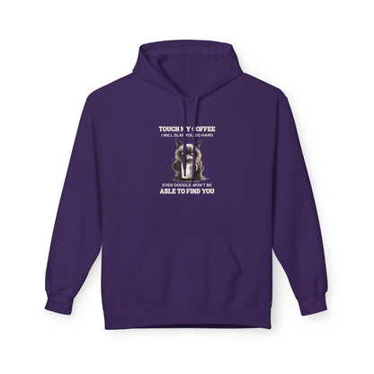 Bavlněná Unisex Mikina "Coffee Rescue Cat"