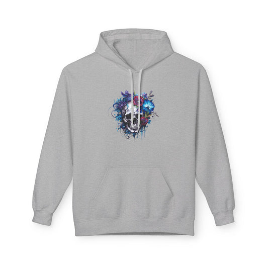 Bavlněná Unisex Mikina "Floral Skull Graphic"