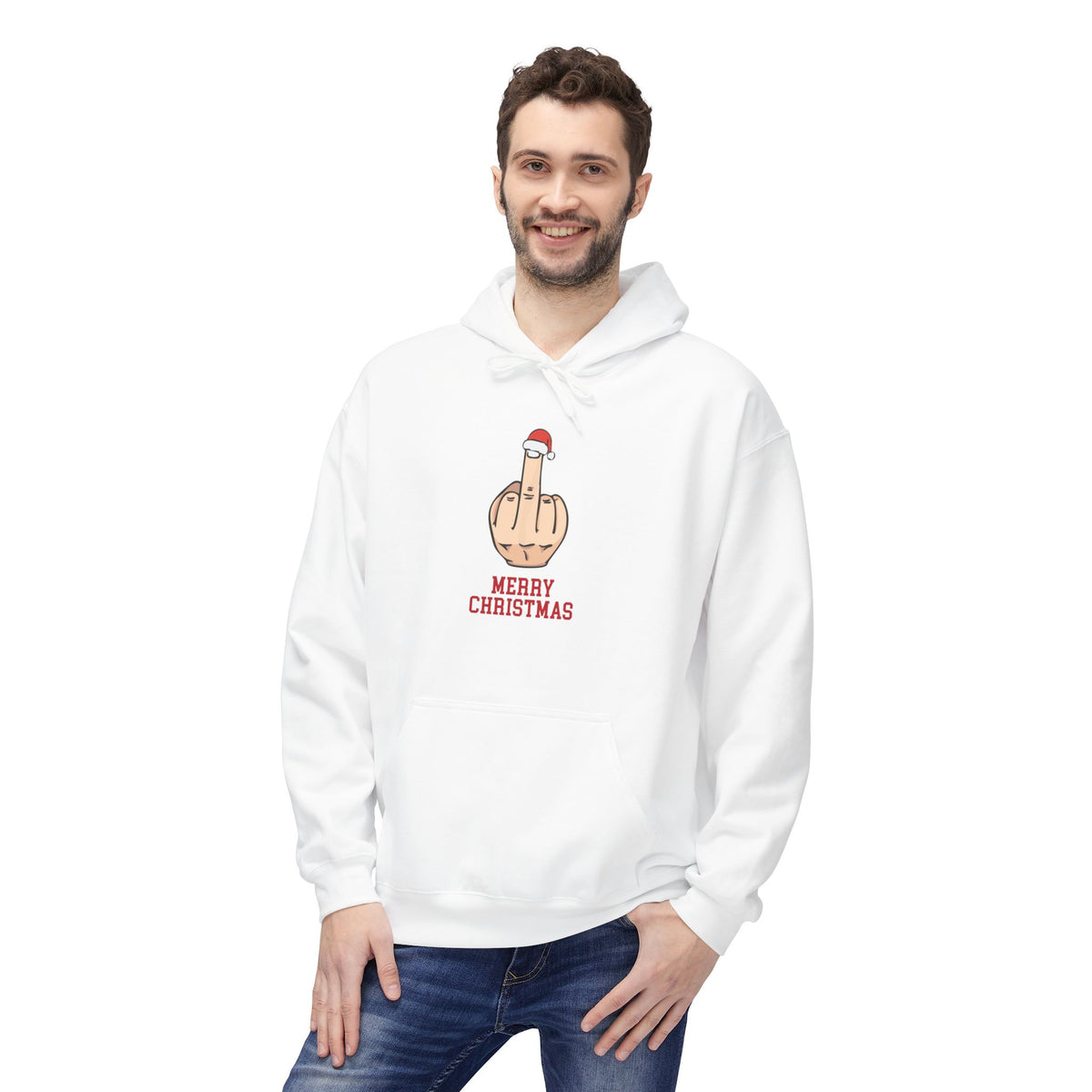 Bavlněná Unisex Mikina "Rude Christmas"