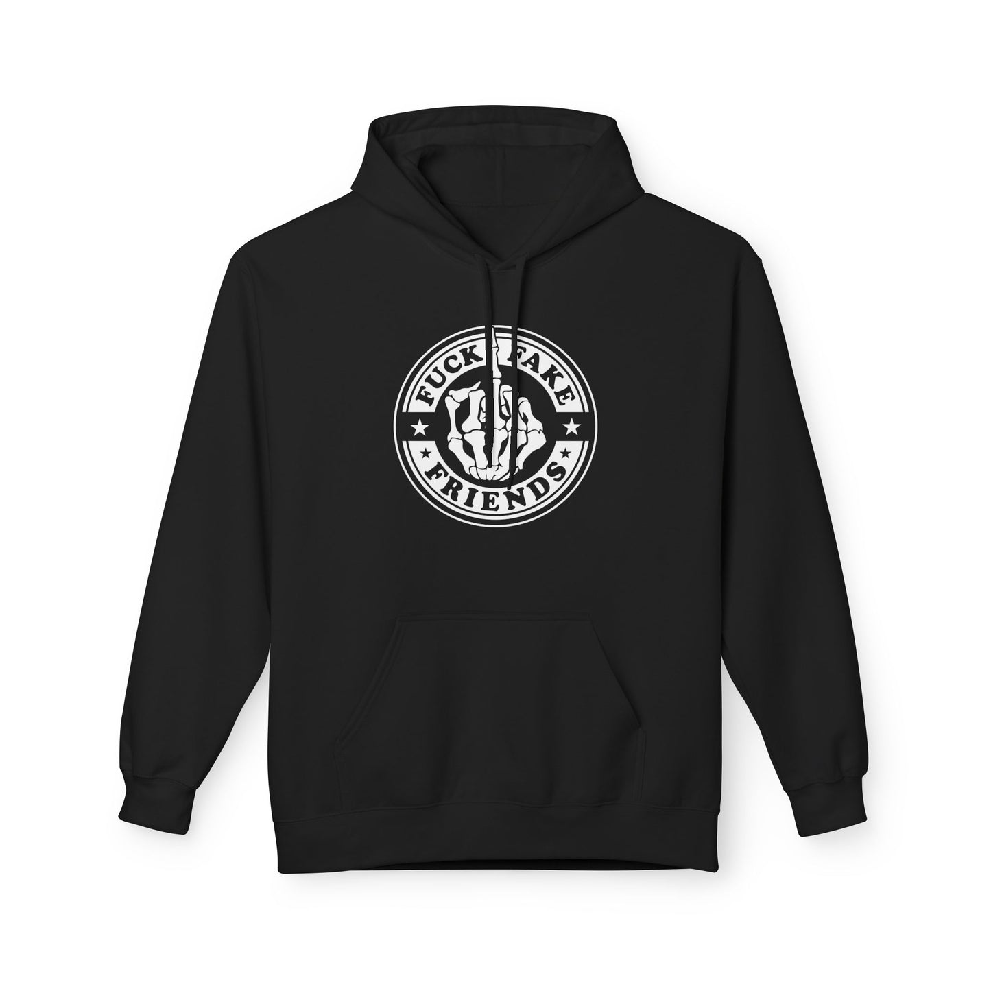 Bavlněná Unisex Mikina "Fuck Fake Friends"