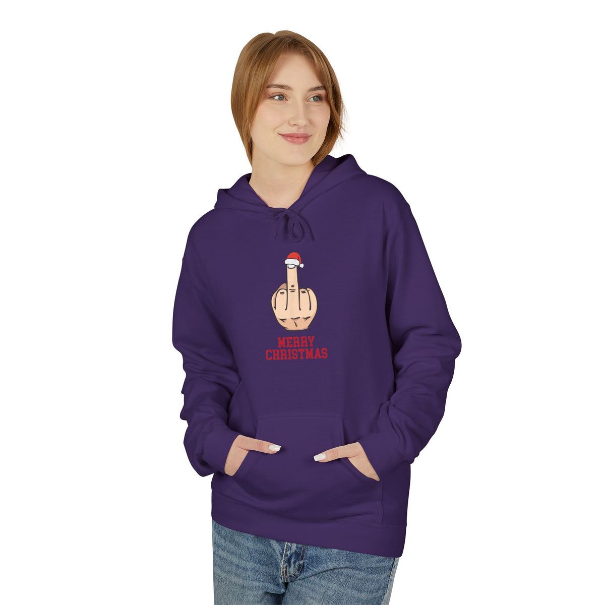 Bavlněná Unisex Mikina "Rude Christmas"