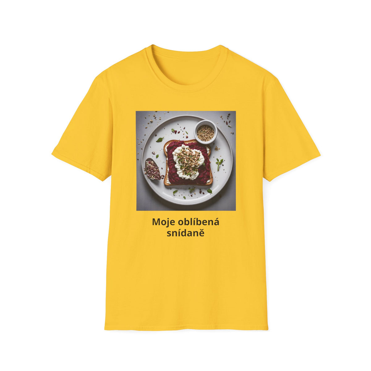 Prémiové Bavlněné Unisex Triko s Vlastním Textem a Obrázkem