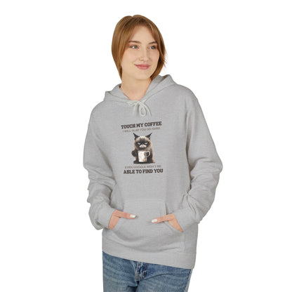 Bavlněná Unisex Mikina "Coffee Rescue Cat"