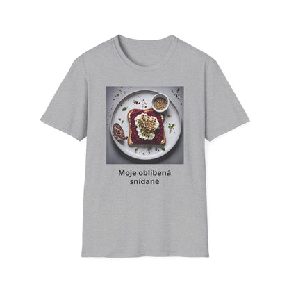 Prémiové Bavlněné Unisex Triko s Vlastním Textem a Obrázkem
