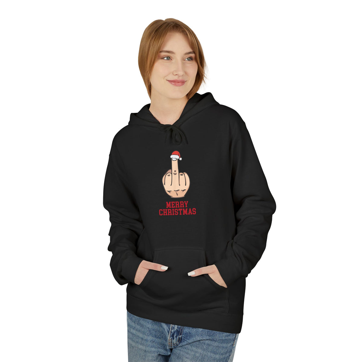 Bavlněná Unisex Mikina "Rude Christmas"