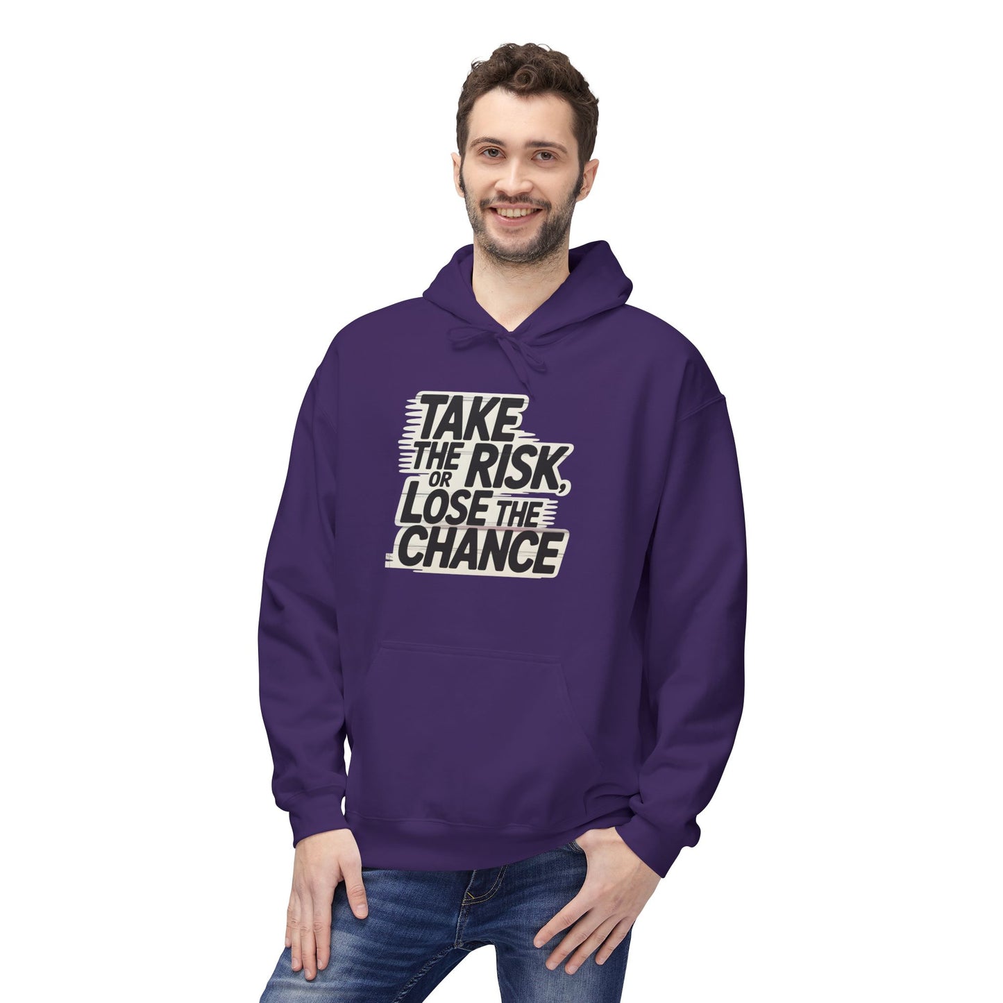Bavlněná Unisex Mikina "Take the Risk"