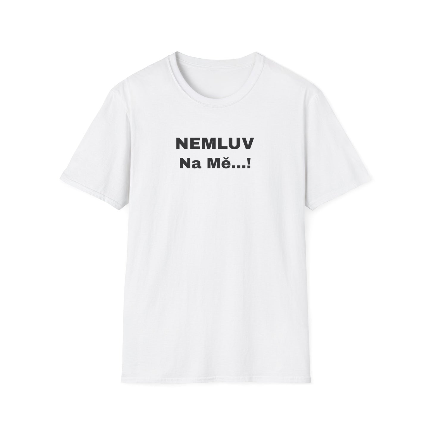 Prémiové Bavlněné Unisex Triko "Nečum na mě"