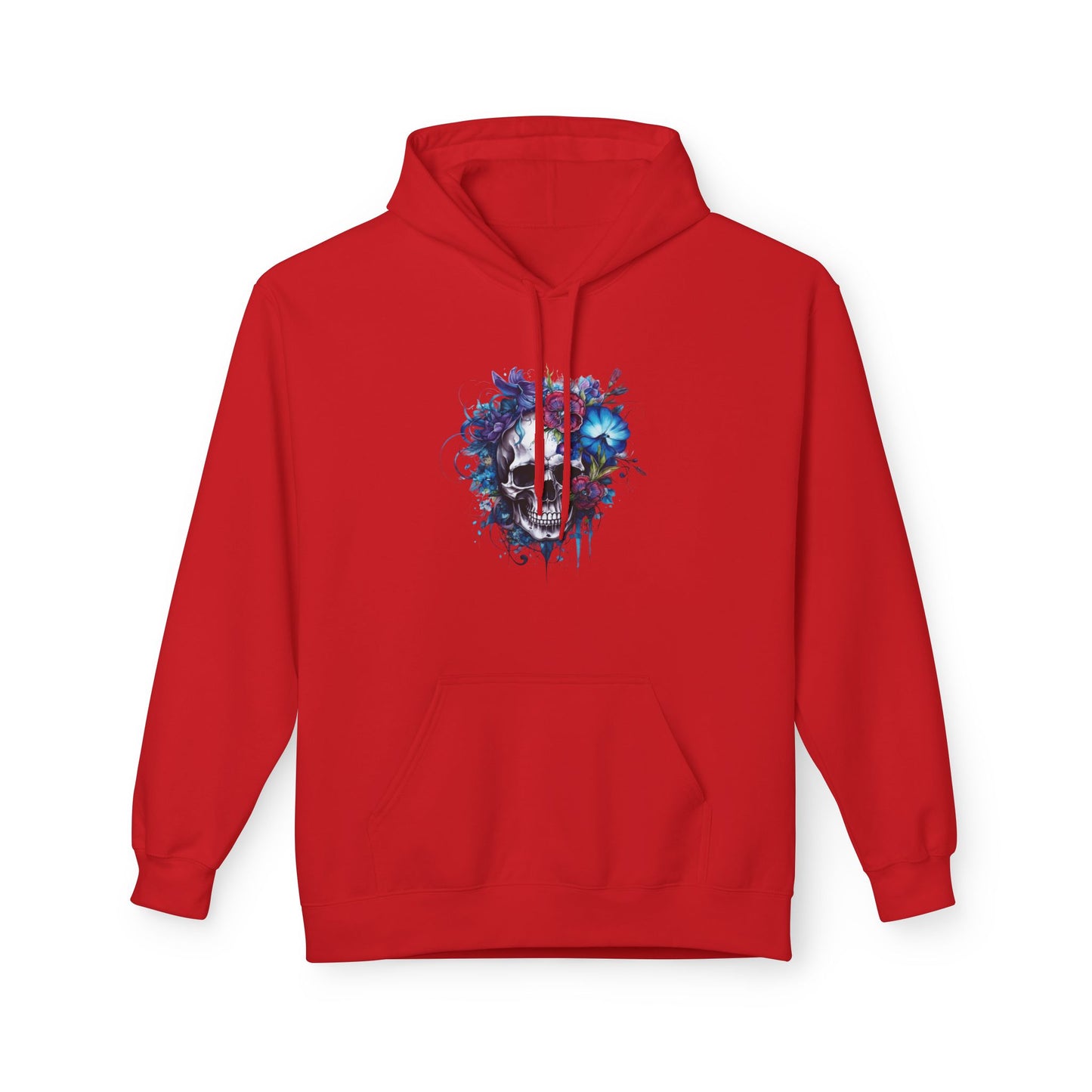 Bavlněná Unisex Mikina "Floral Skull Graphic"