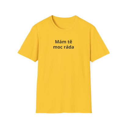 Prémiové Bavlněné Unisex Triko s Vlastním Textem