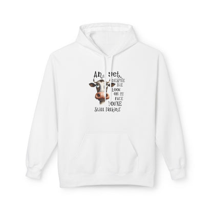 Bavlněná Unisex Mikina "Sarcasm Cow"