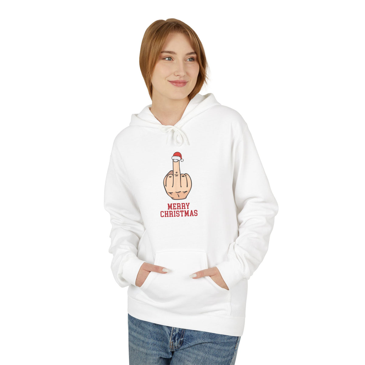 Bavlněná Unisex Mikina "Rude Christmas"