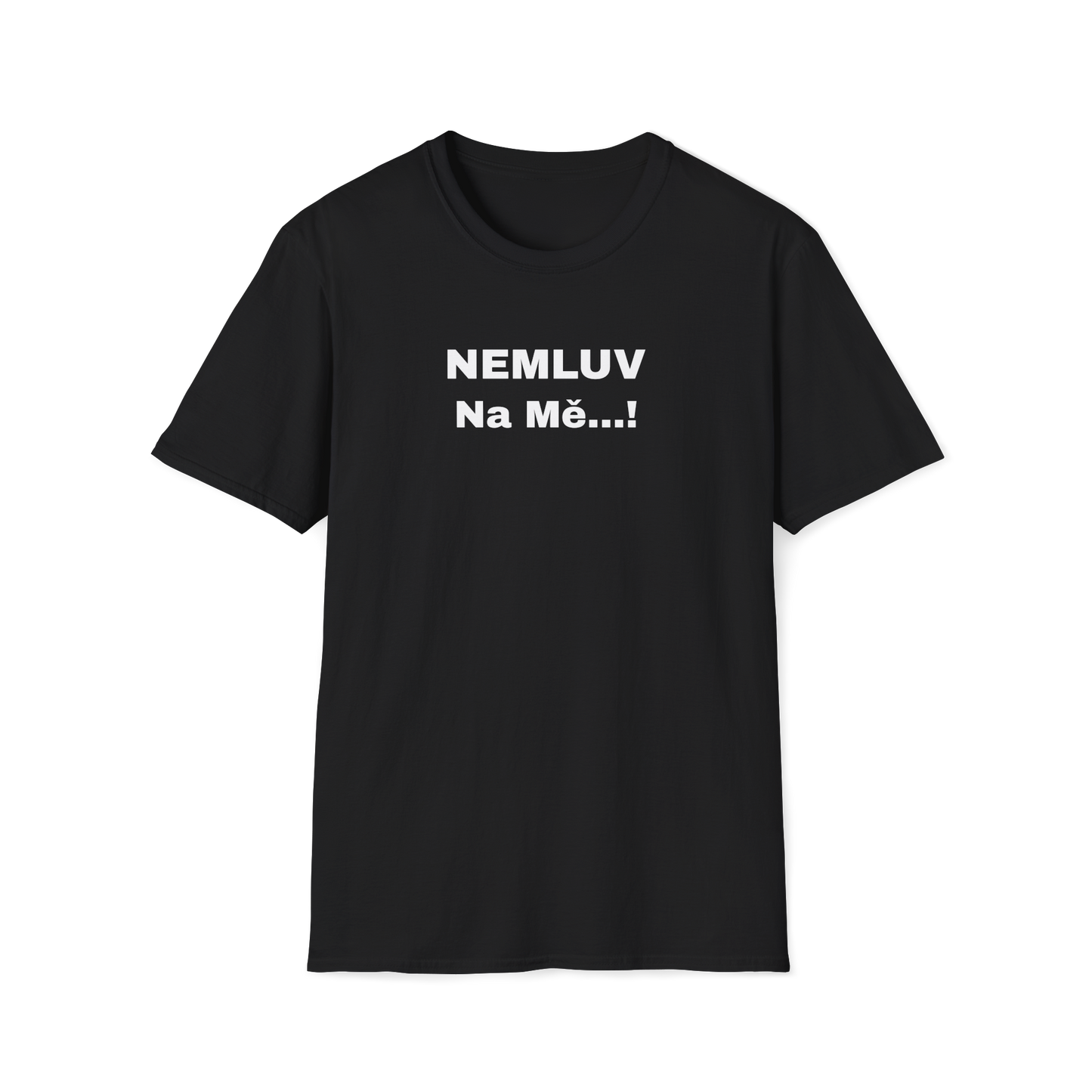 Prémiové Bavlněné Unisex Triko "Nečum na mě"