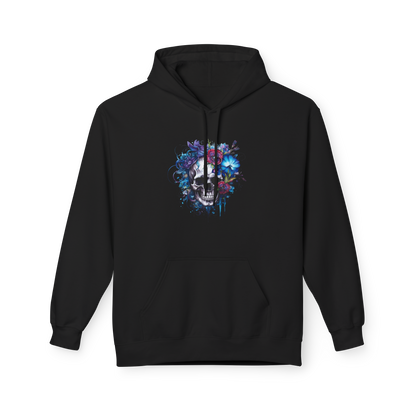 Bavlněná Unisex Mikina "Floral Skull Graphic"