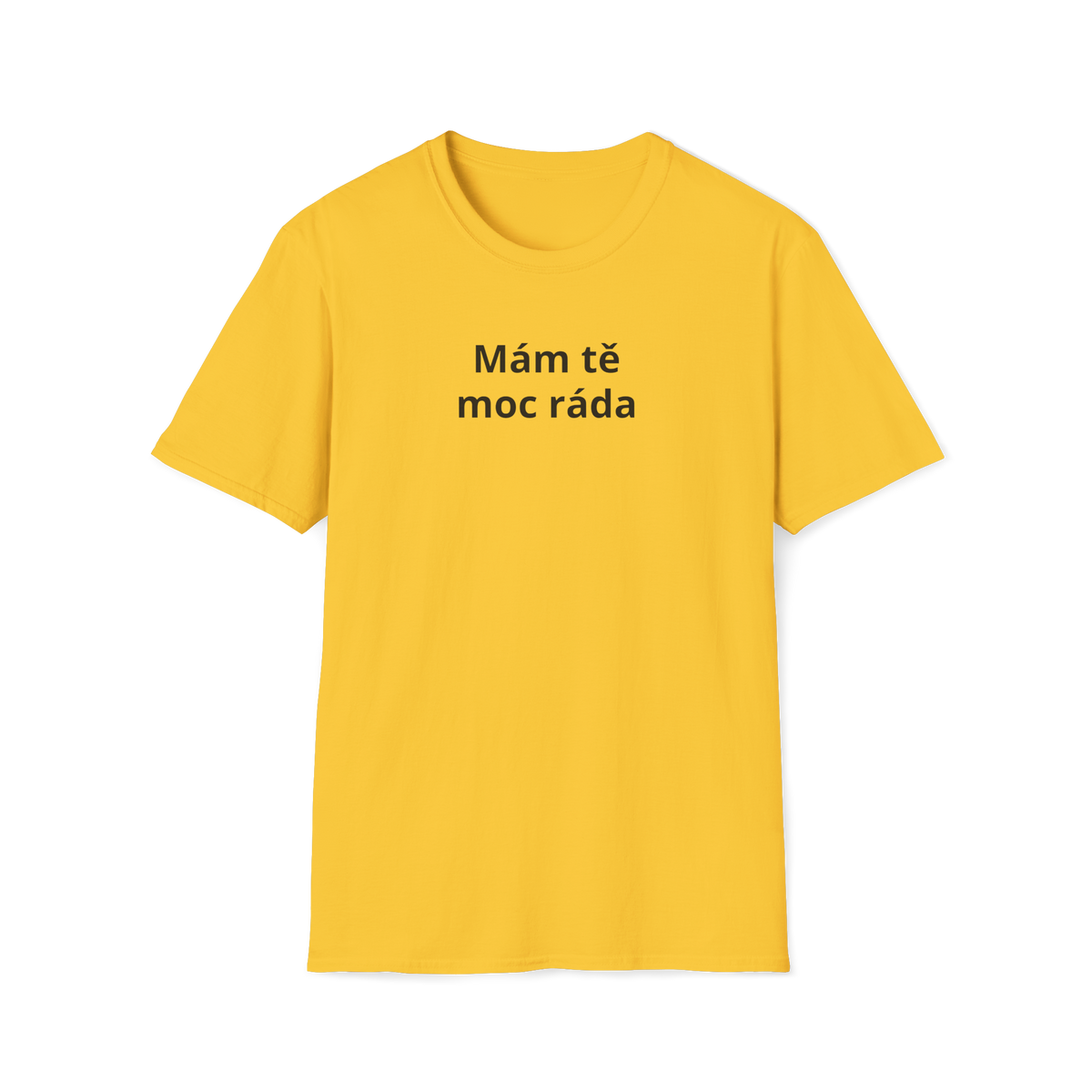 Prémiové Bavlněné Unisex Triko s Vlastním Textem