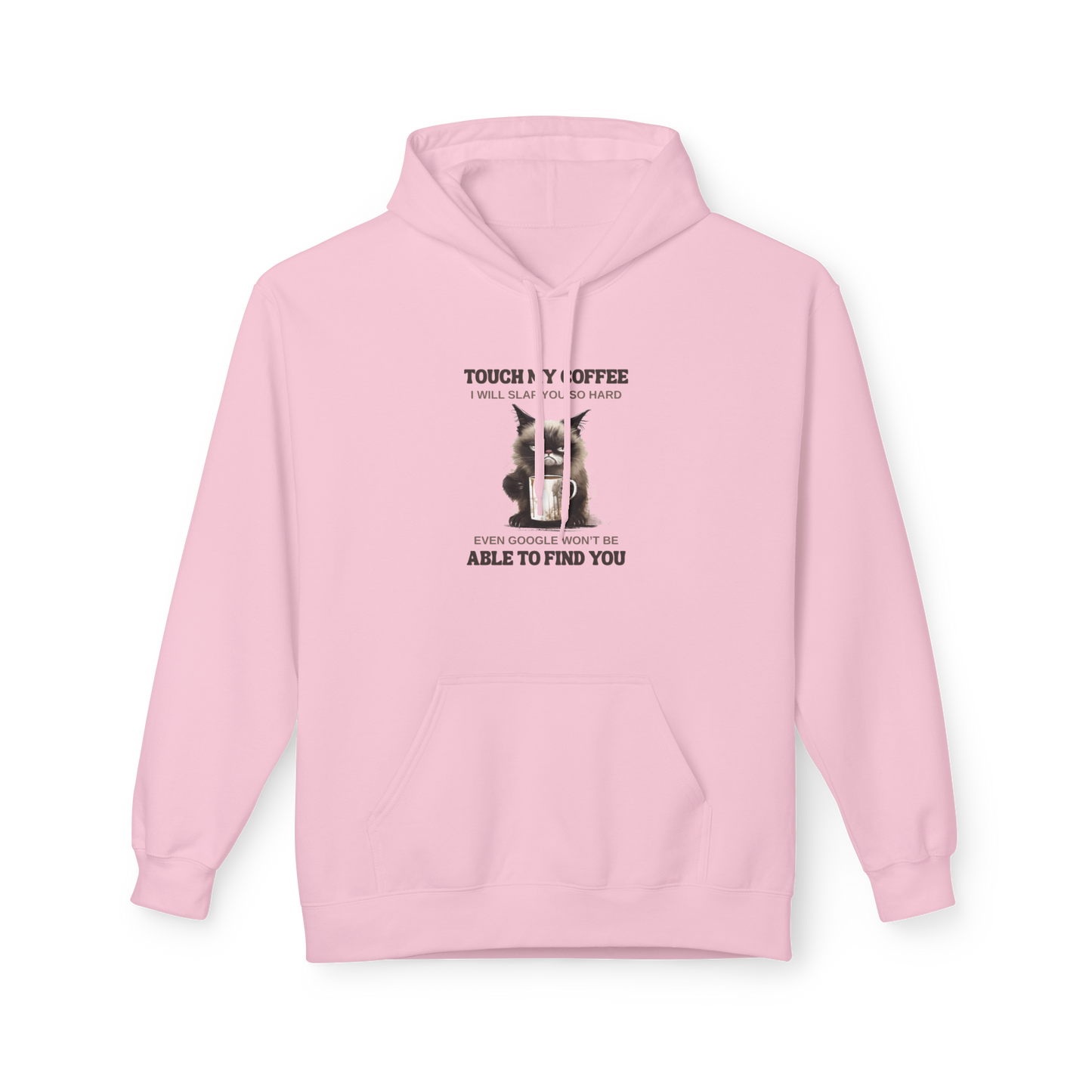 Bavlněná Unisex Mikina "Coffee Rescue Cat"