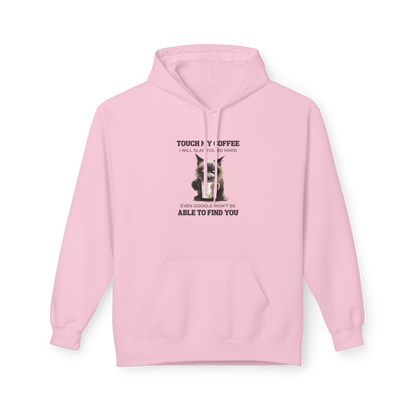 Bavlněná Unisex Mikina "Coffee Rescue Cat"