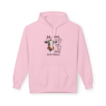 Bavlněná Unisex Mikina "Sarcasm Cow"