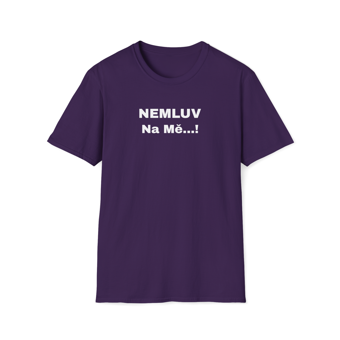 Prémiové Bavlněné Unisex Triko "Nečum na mě"