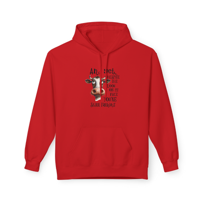 Bavlněná Unisex Mikina "Sarcasm Cow"