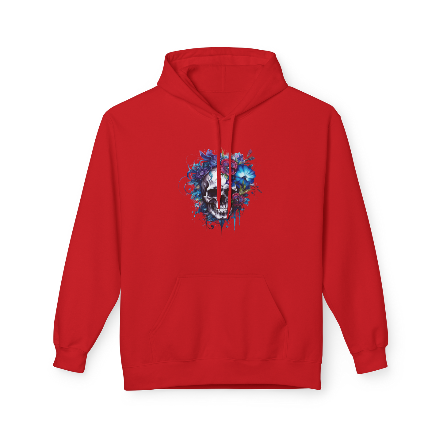 Bavlněná Unisex Mikina "Floral Skull Graphic"