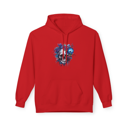 Bavlněná Unisex Mikina "Floral Skull Graphic"