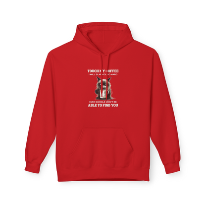 Bavlněná Unisex Mikina "Coffee Rescue Cat"
