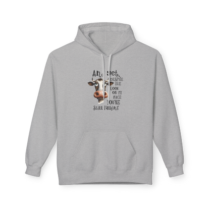 Bavlněná Unisex Mikina "Sarcasm Cow"
