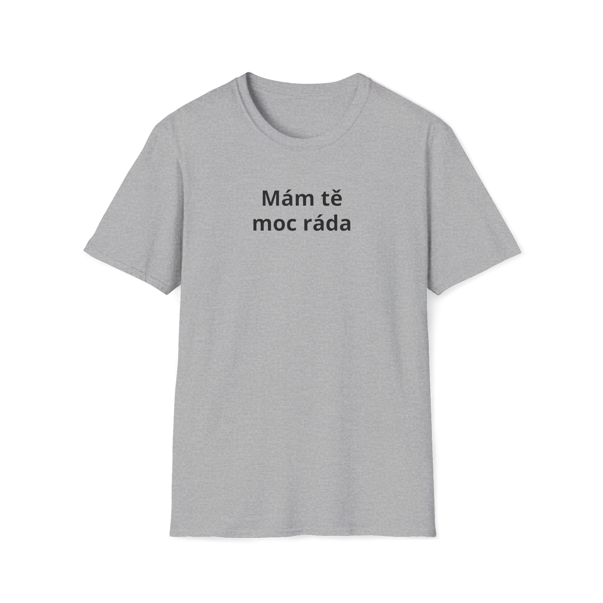 Prémiové Bavlněné Unisex Triko s Vlastním Textem