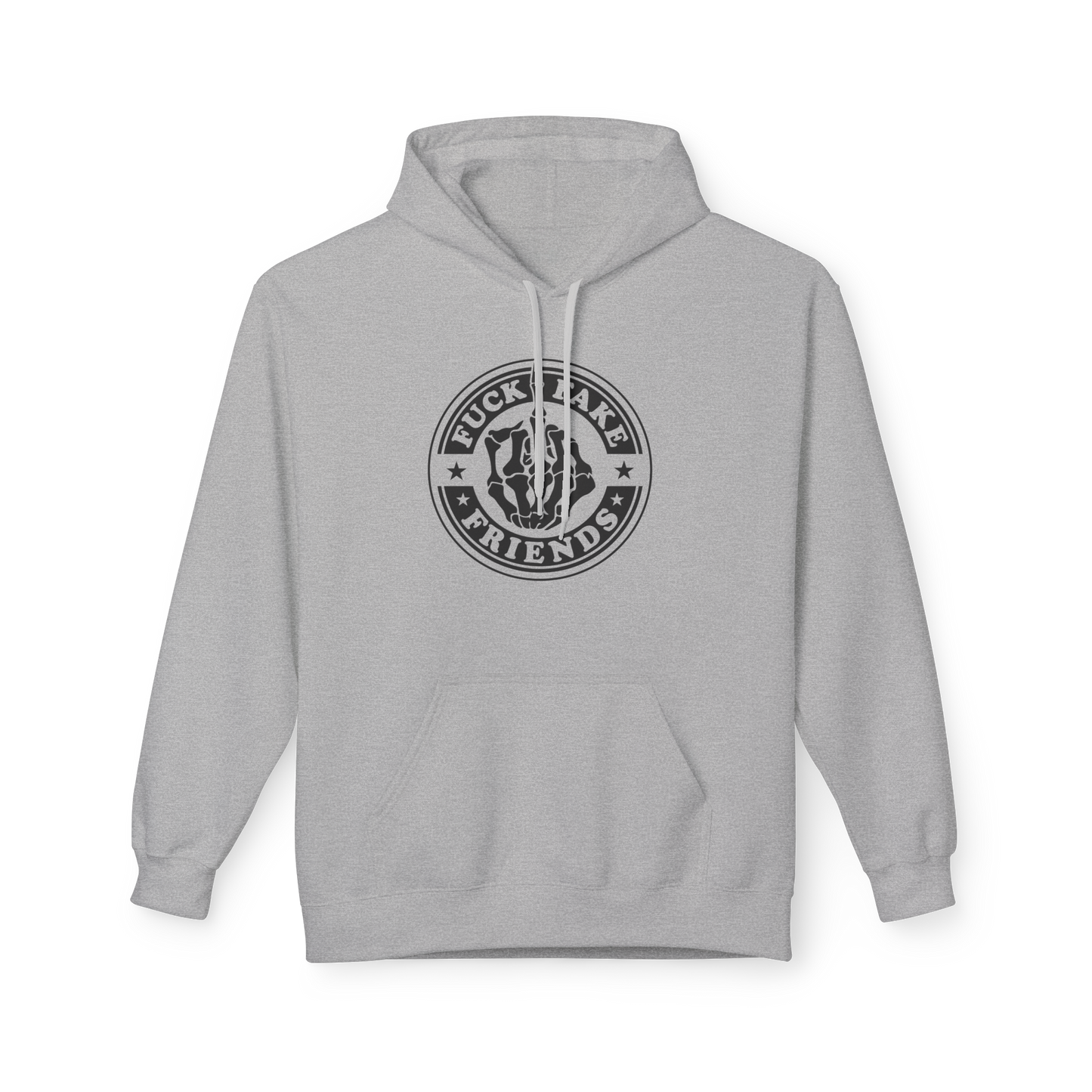 Bavlněná Unisex Mikina "Fuck Fake Friends"