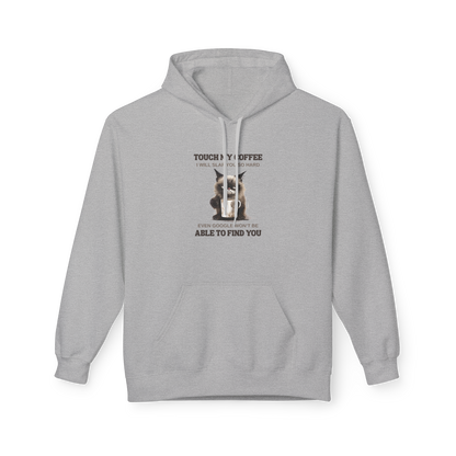 Bavlněná Unisex Mikina "Coffee Rescue Cat"