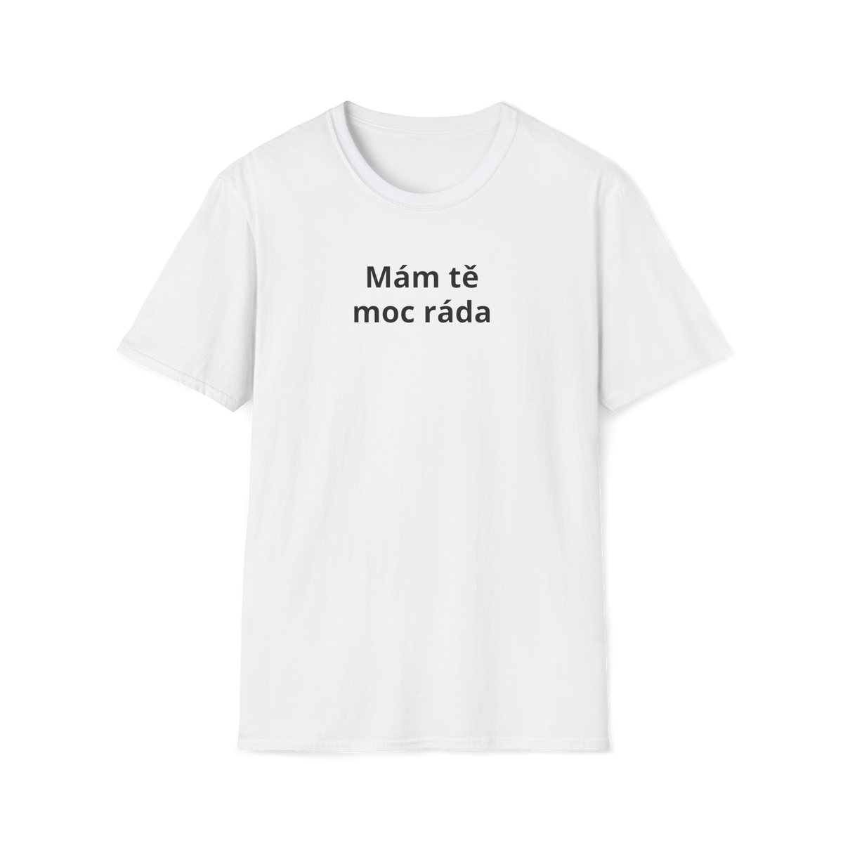 Prémiové Bavlněné Unisex Triko s Vlastním Textem