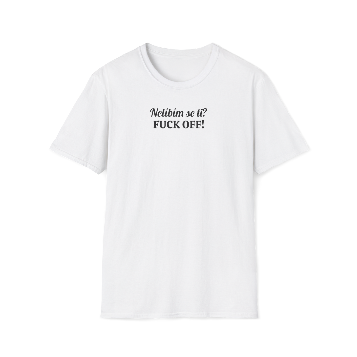 Bavlněné Unisex Triko "Nelíbím se ti?"