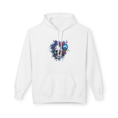 Bavlněná Unisex Mikina "Floral Skull Graphic"
