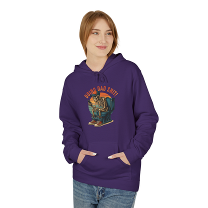 Bavlněná Unisex Mikina "Skeleton Dad Graphic"
