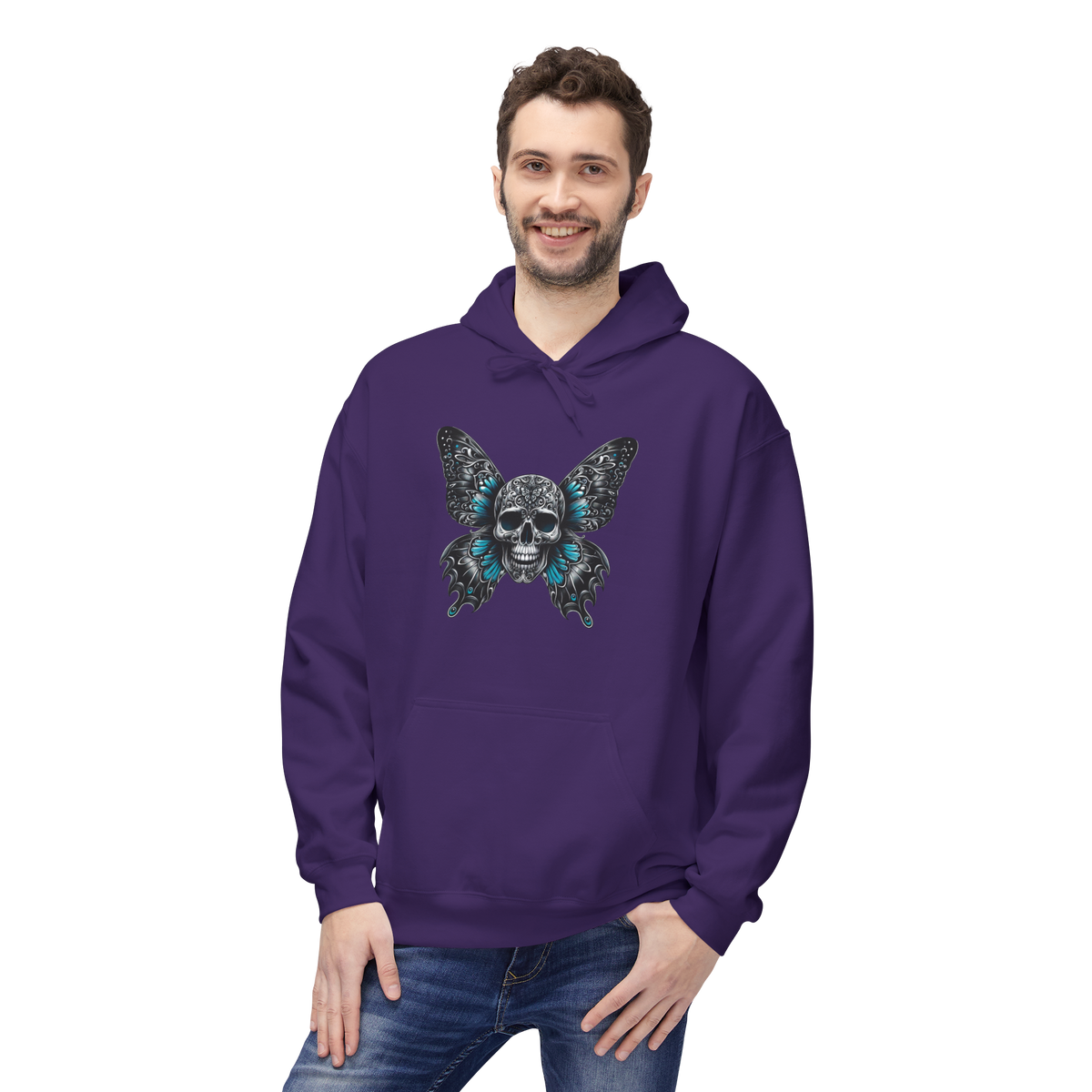 Bavlněná Unisex Mikina "Butterfly Graphic"