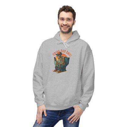 Bavlněná Unisex Mikina "Skeleton Dad Graphic"